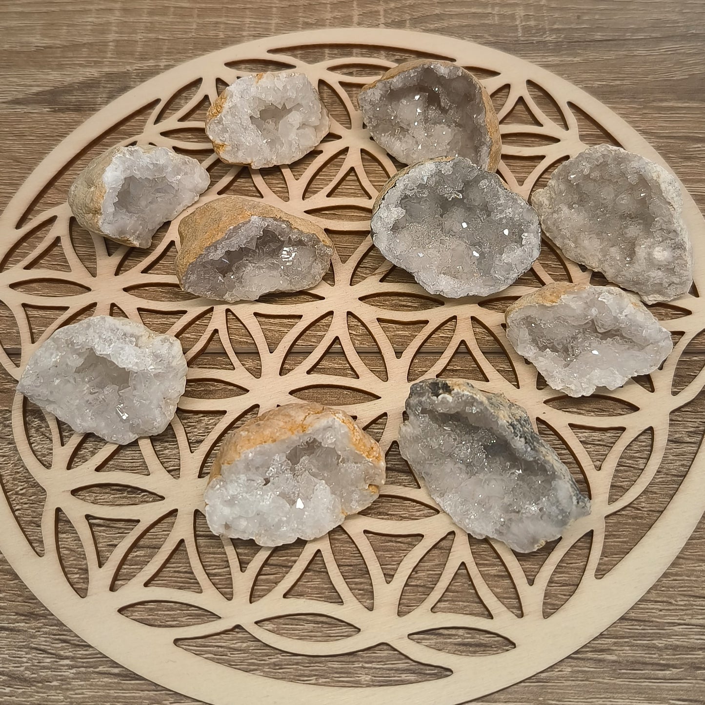 Fragment Géode Cristal de roche 20 à 30g