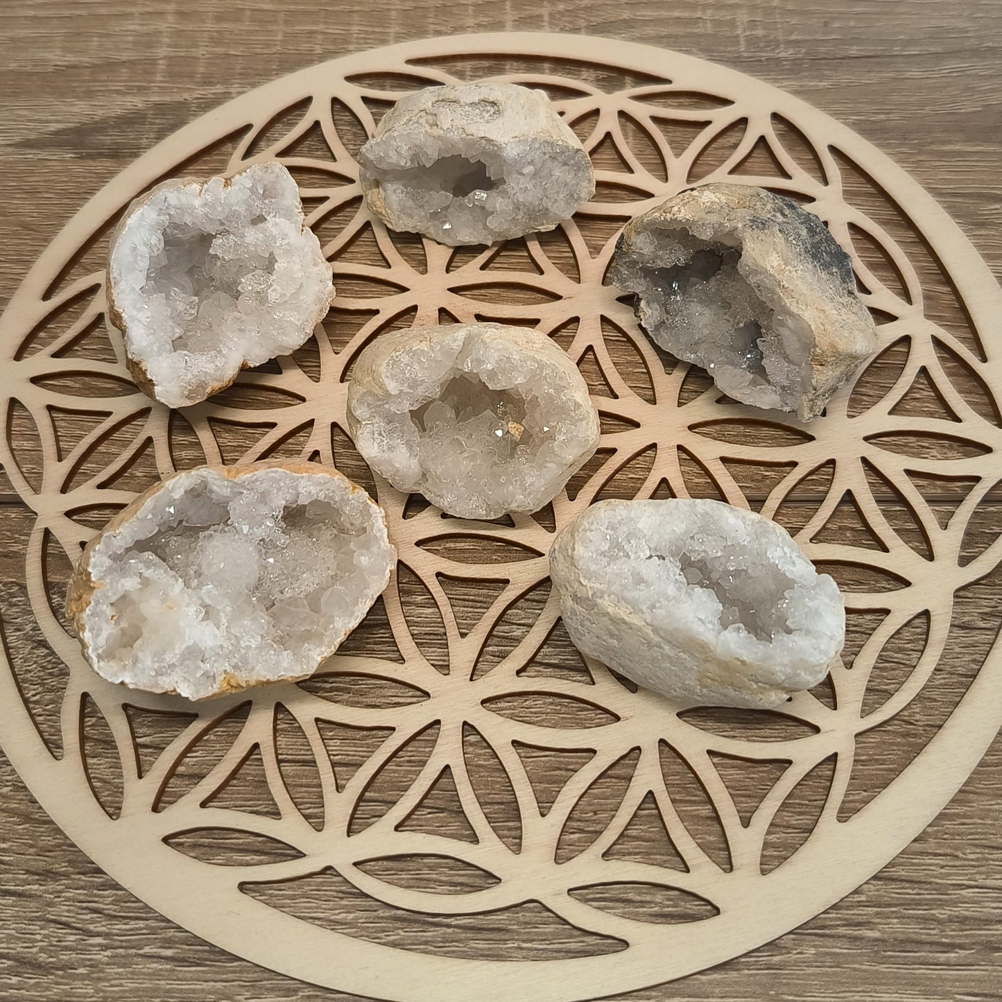 Fragment Géode Cristal de roche 35-50g