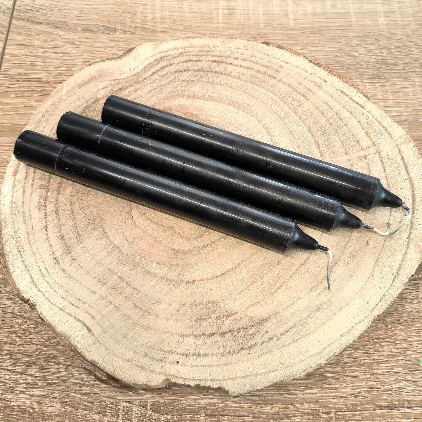 Bougie Teintée Masse 22cm - Noir - Ether et sens