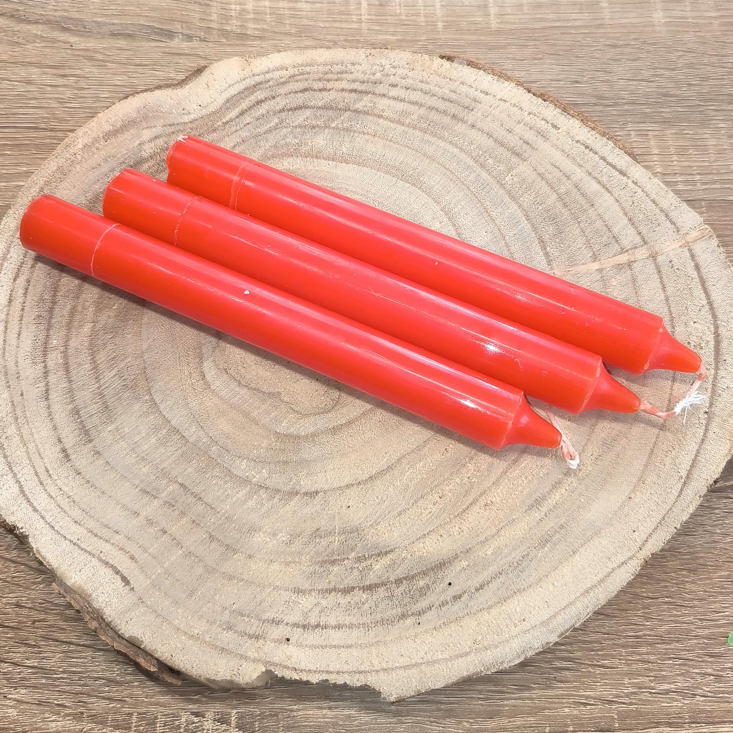 Bougie Teintée Masse 22cm - Orange - Ether et sens