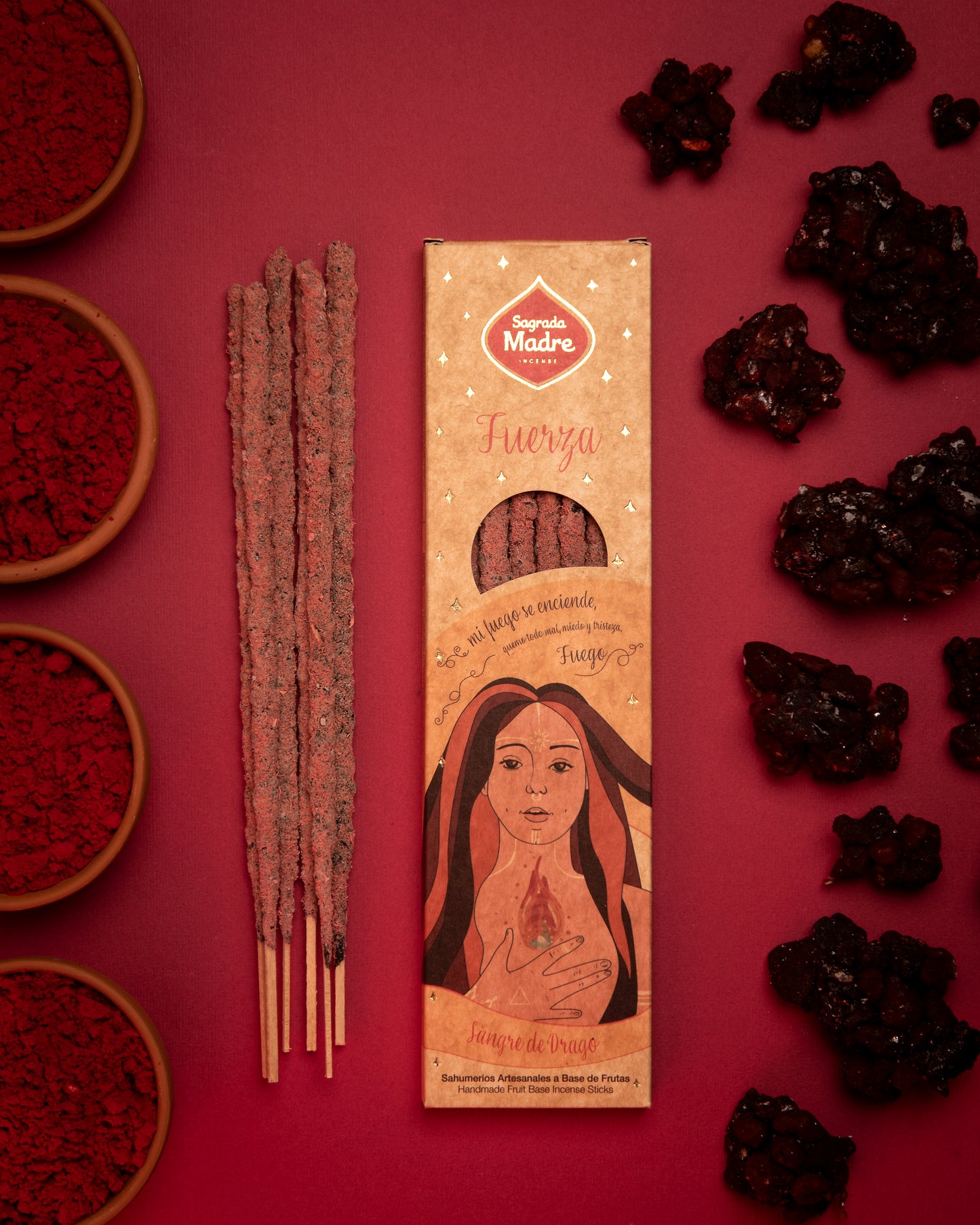 Encens bâtonnets - 5 Éléments Feu - Force