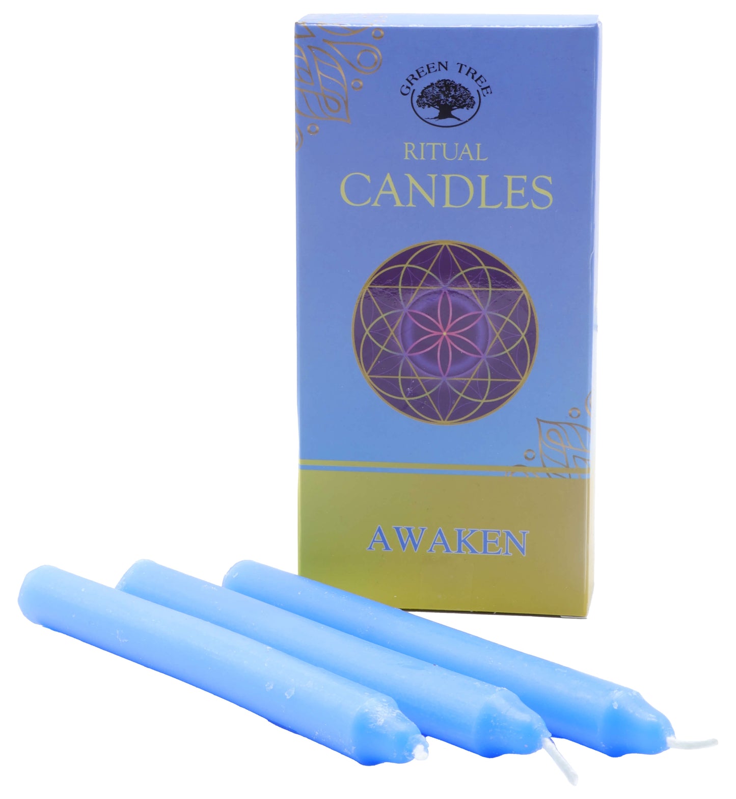 Bougies Rituel Eveil Spirituel - 10pcs - Ether et sens