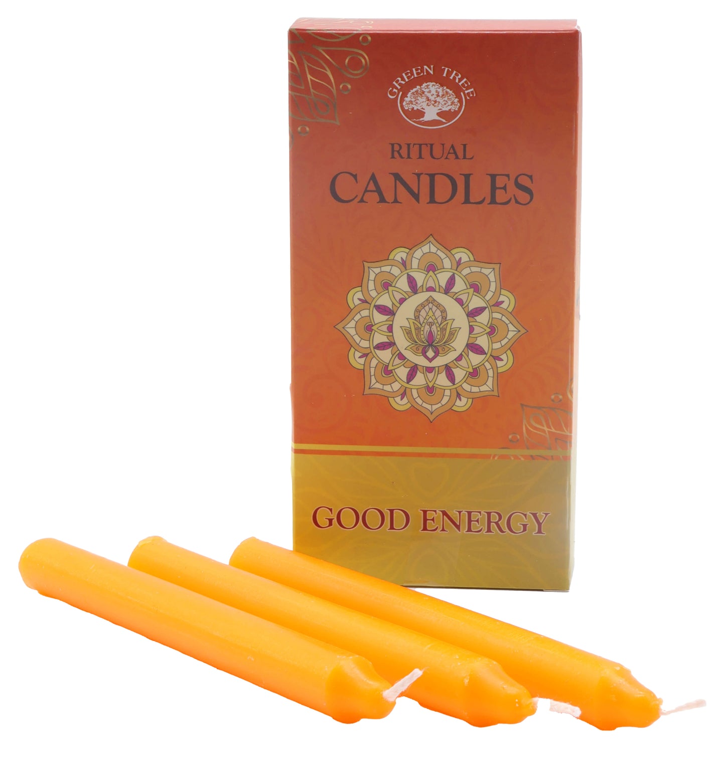 Bougies Rituel Energie Positive - 10pcs - Ether et sens