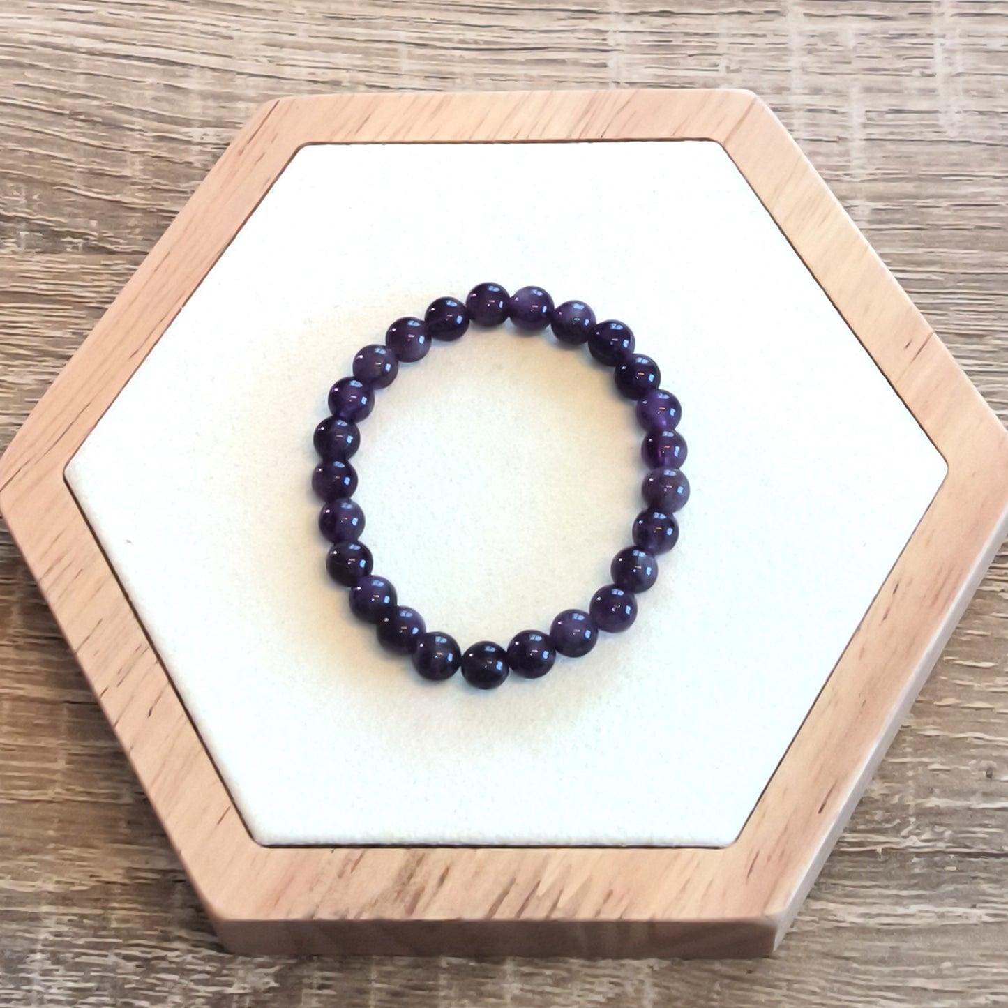 Bracelet Enfants Améthyste 6mm (Taille 0)