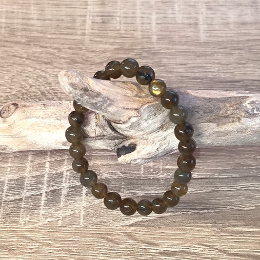 Bracelet Enfant Labradorite 6mm (Taille 0)
