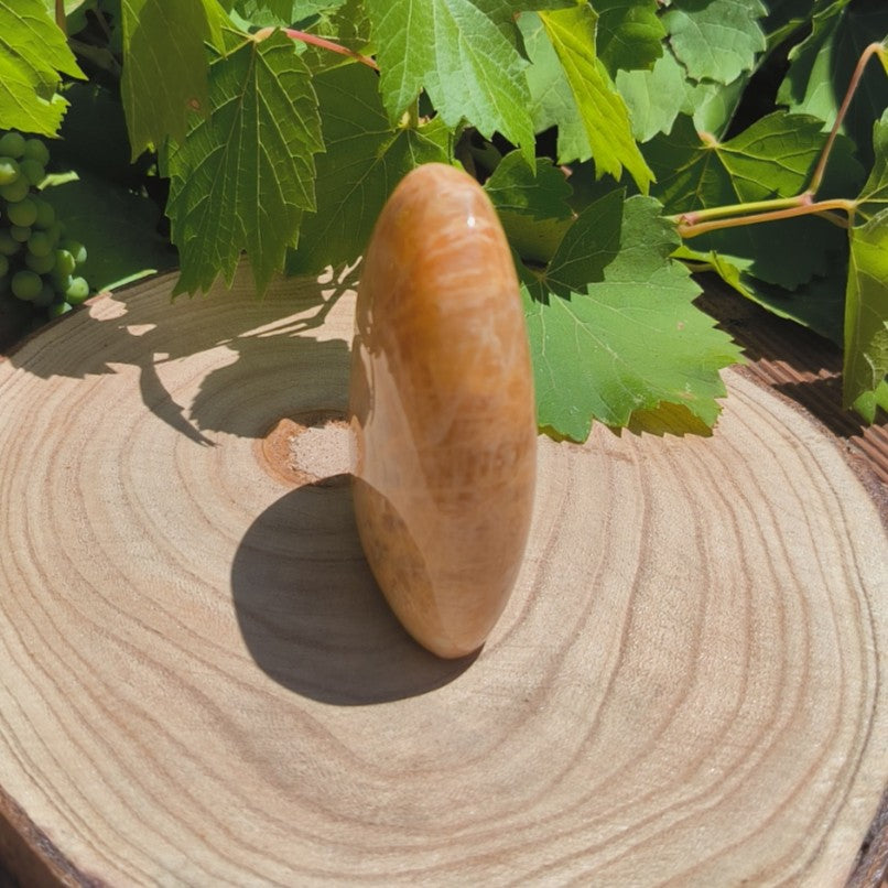 Pierre de Lune beige - Forme libre n°2