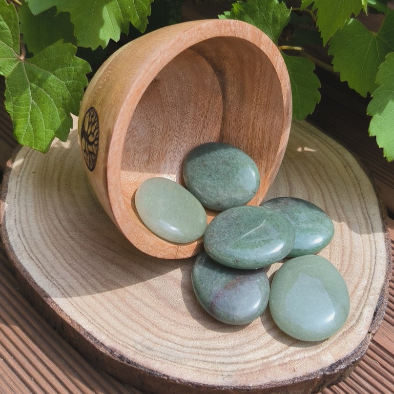 Galet AVENTURINE Qualité EXTRA - Ether et sens