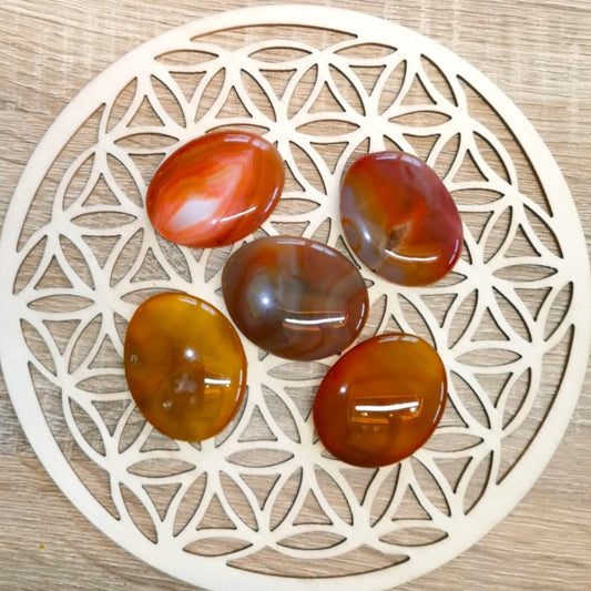 Galet CORNALINE Qualité EXTRA - Ether et sens