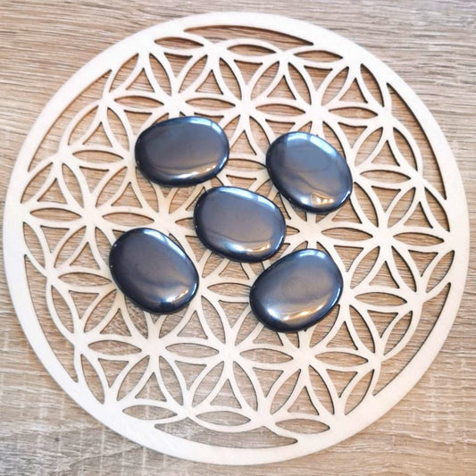 Galet HÉMATITE Qualité EXTRA - Ether et sens