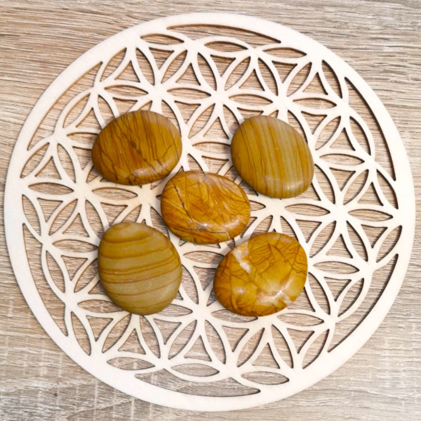 Galet JASPE PAYSAGE Qualité EXTRA - Ether et sens