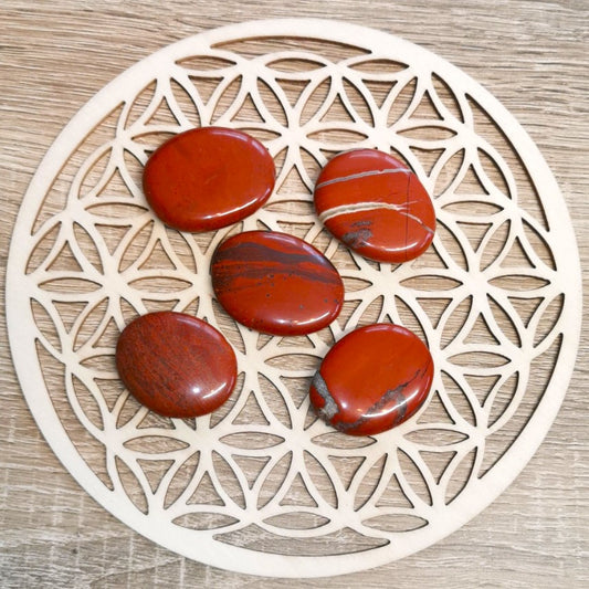 Galet JASPE ROUGE Qualité EXTRA - Ether et sens