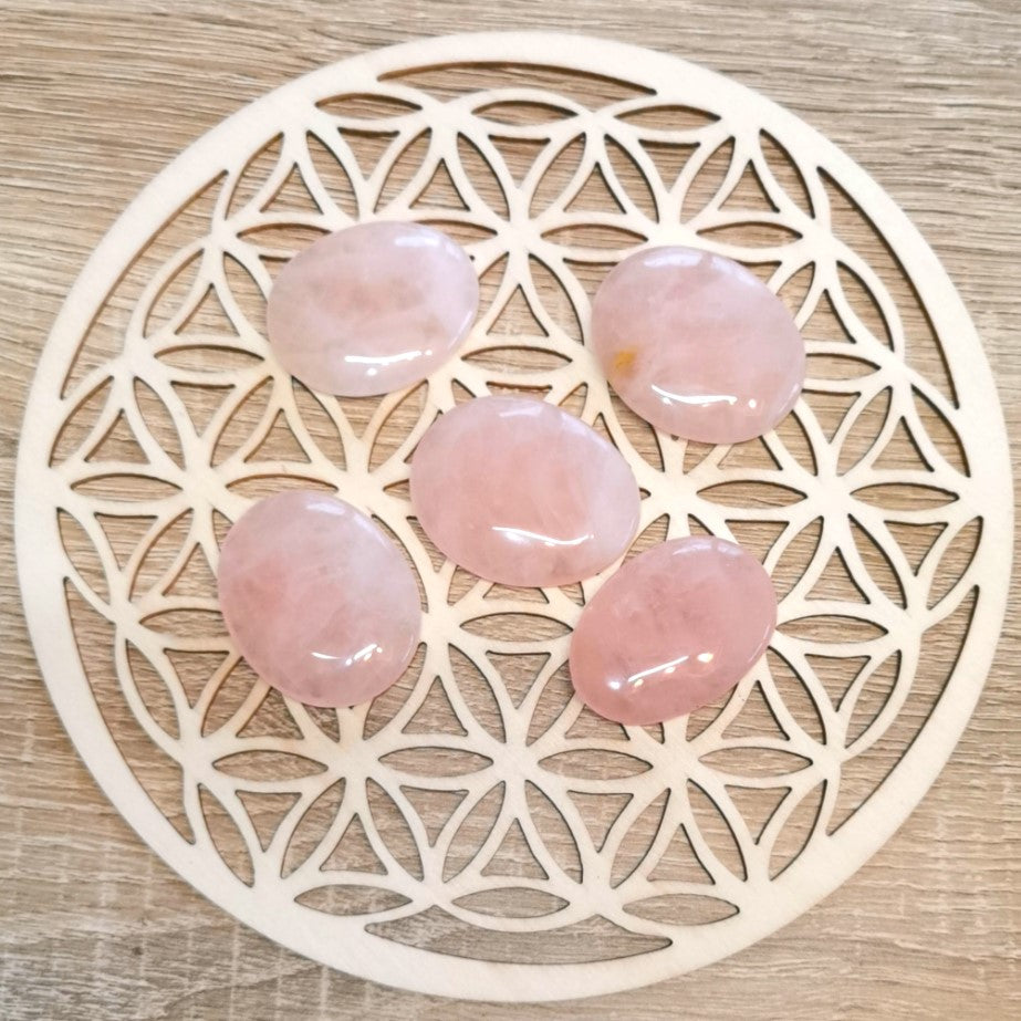 Galet QUARTZ ROSE Qualité EXTRA - Ether et sens