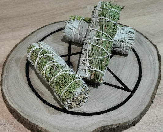 Bâton de sauge de Californie et Romarin 100mm - Ether et sens