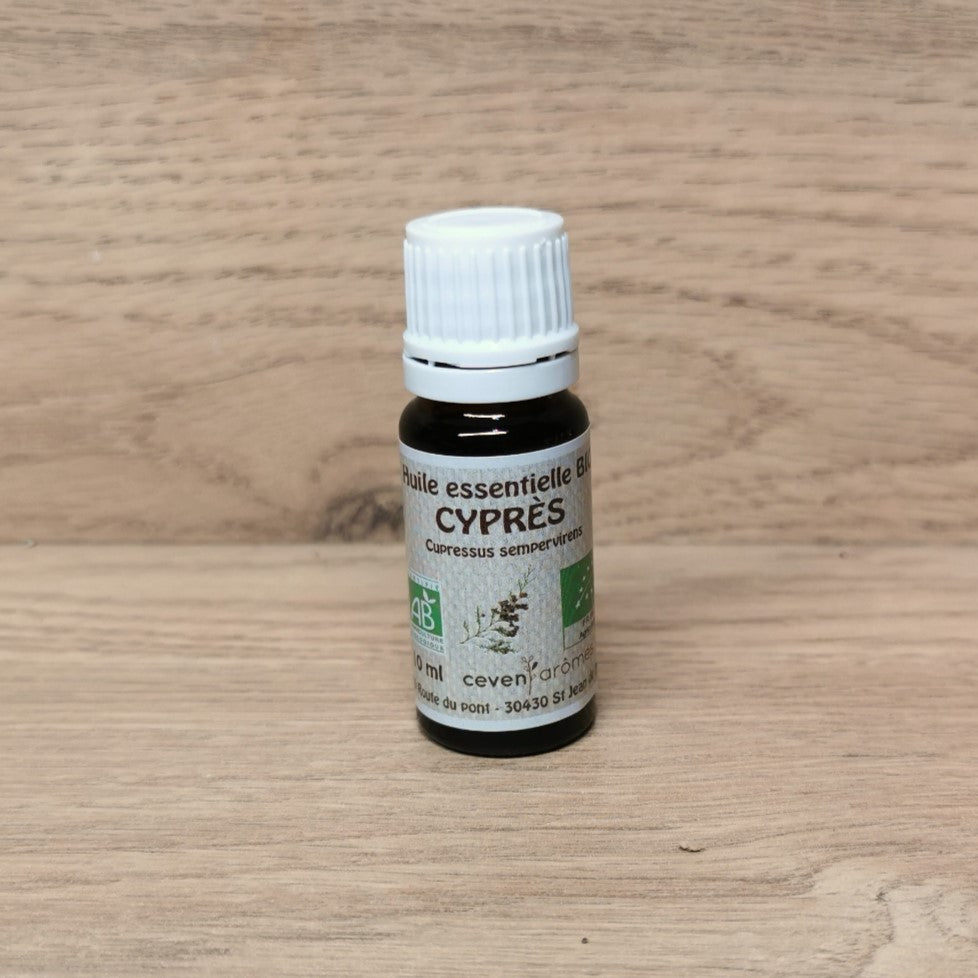 Huile Essentielle Bio Cyprès 10ml - Ether et sens