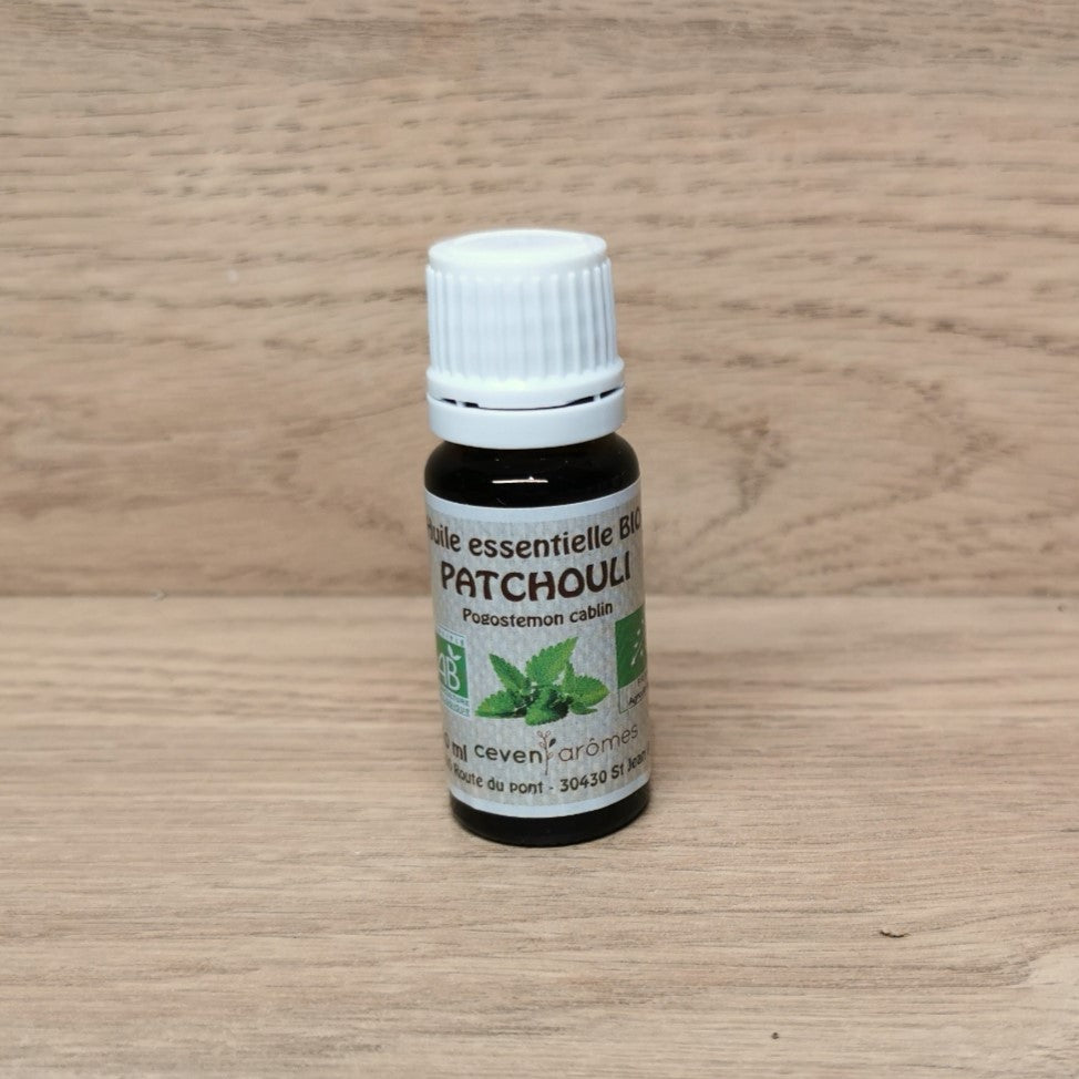 Huile Essentielle Bio Patchouli 10ml - Ether et sens