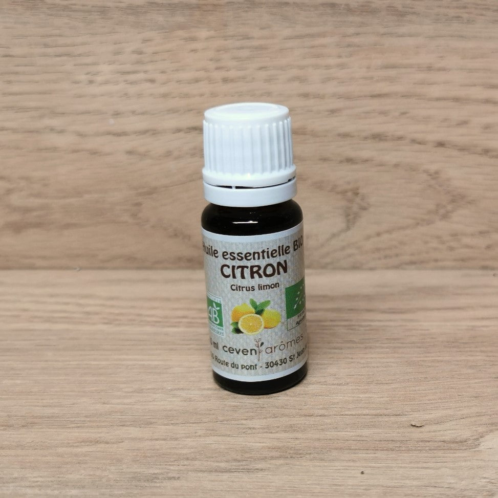 Huile Essentielle Bio Citron 10ml - Ether et sens