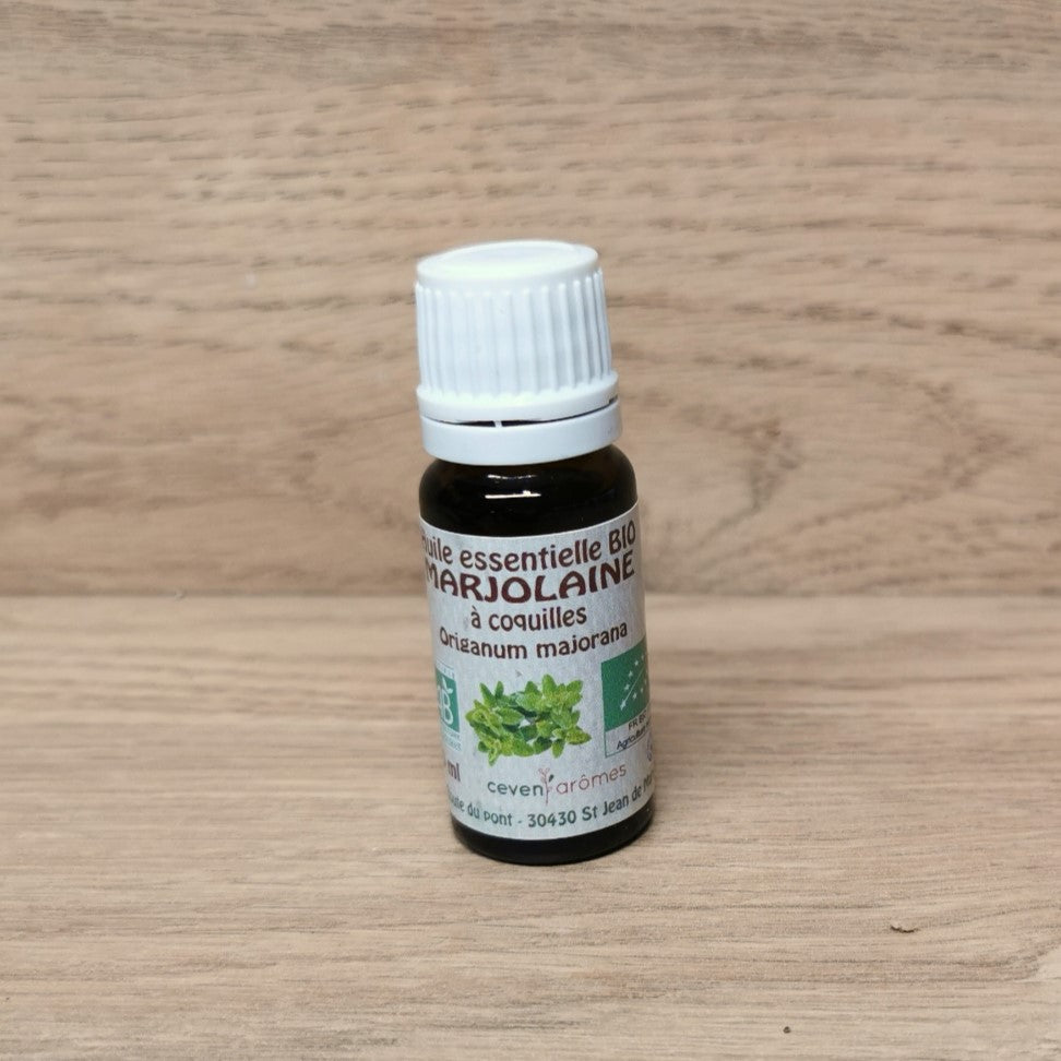 Huile Essentielle Bio Marjolaine à Coquilles 10ml - Ether et sens