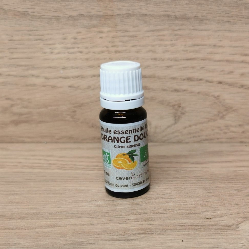 Huile Essentielle Bio Orange Douce 10ml - Ether et sens