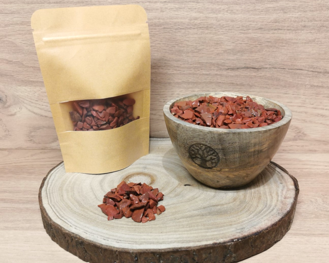 Eclats - Jaspe Rouge - 100g