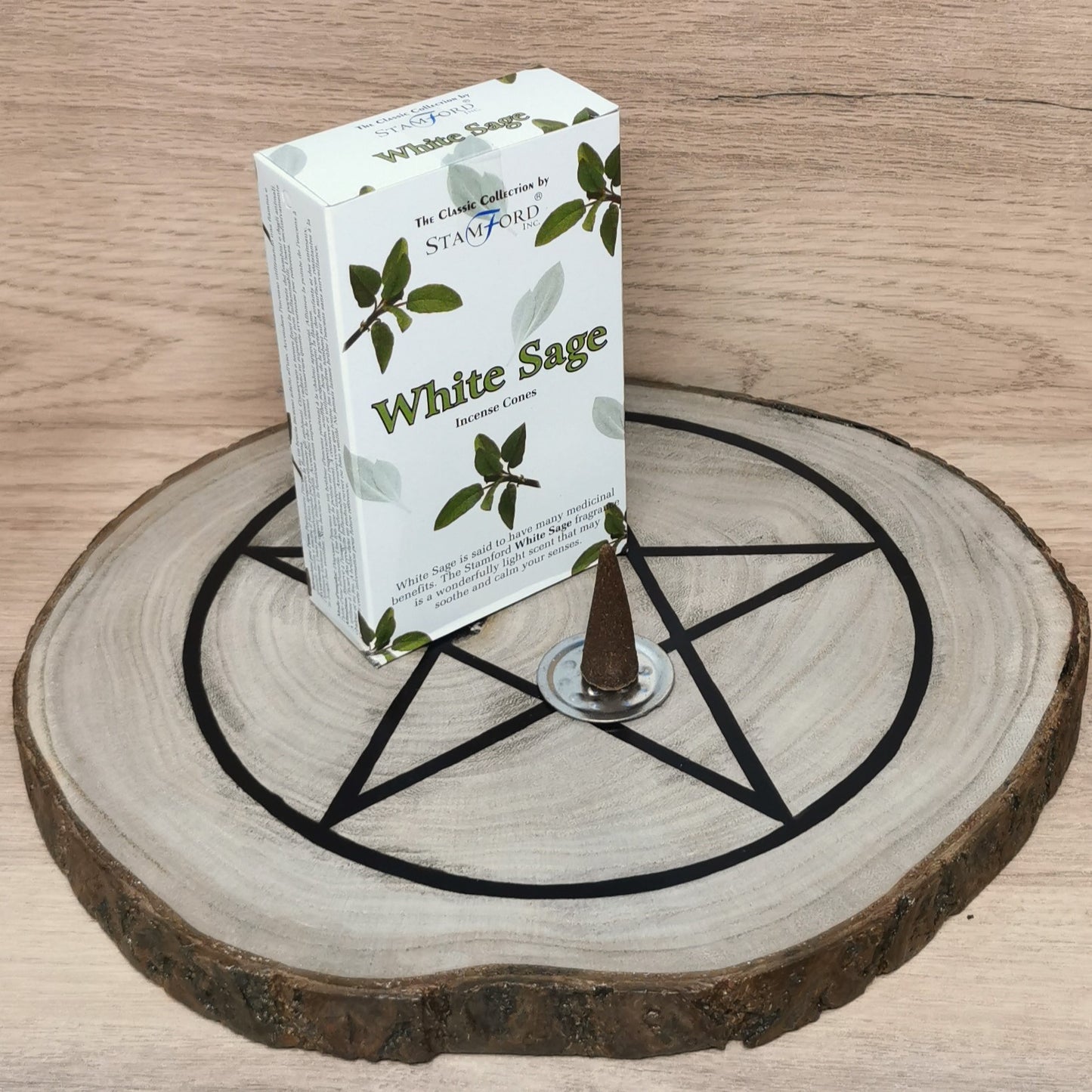 Cônes encens Stamford Premium - Sauge Blanche
