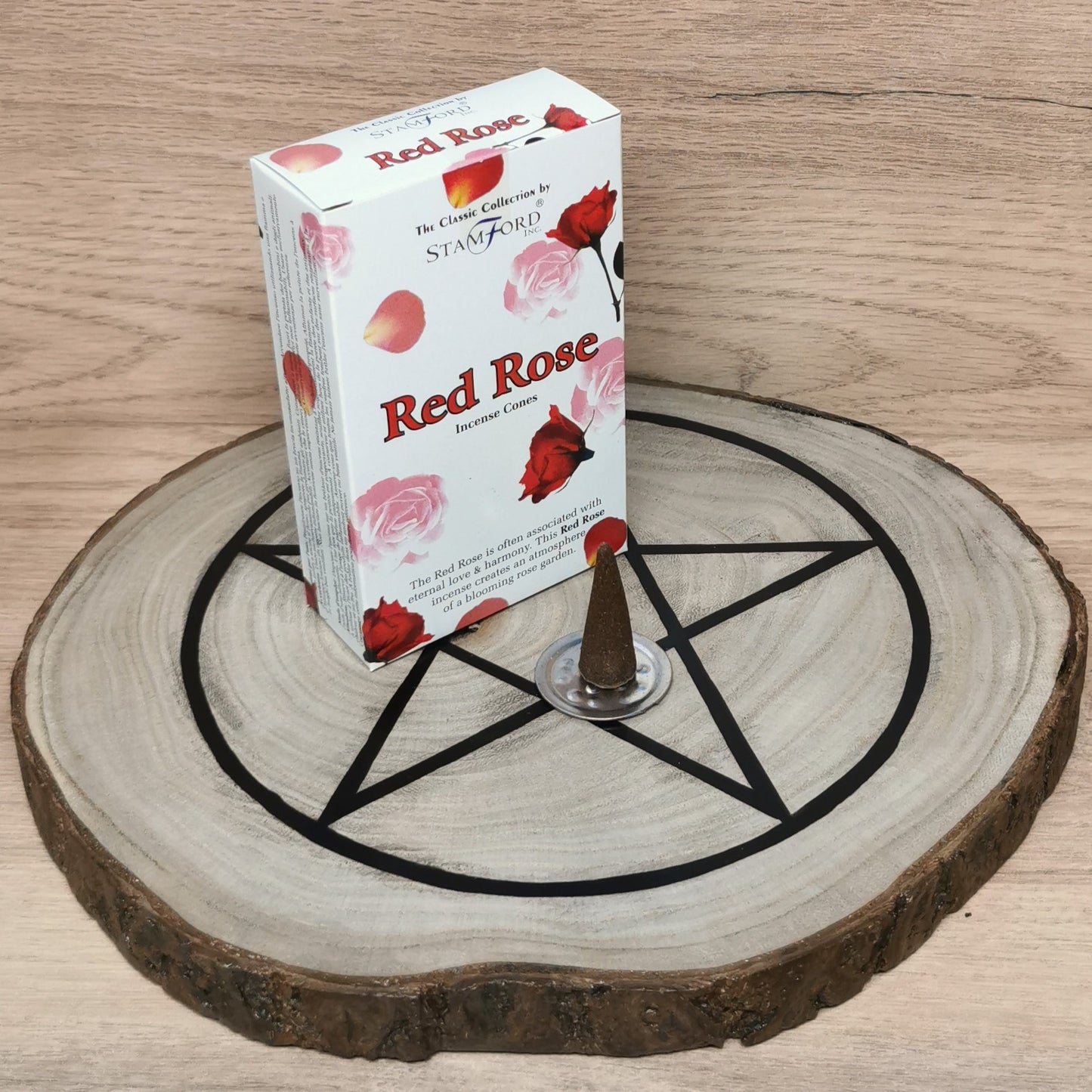 Cônes encens Stamford Premium - Rose Rouge