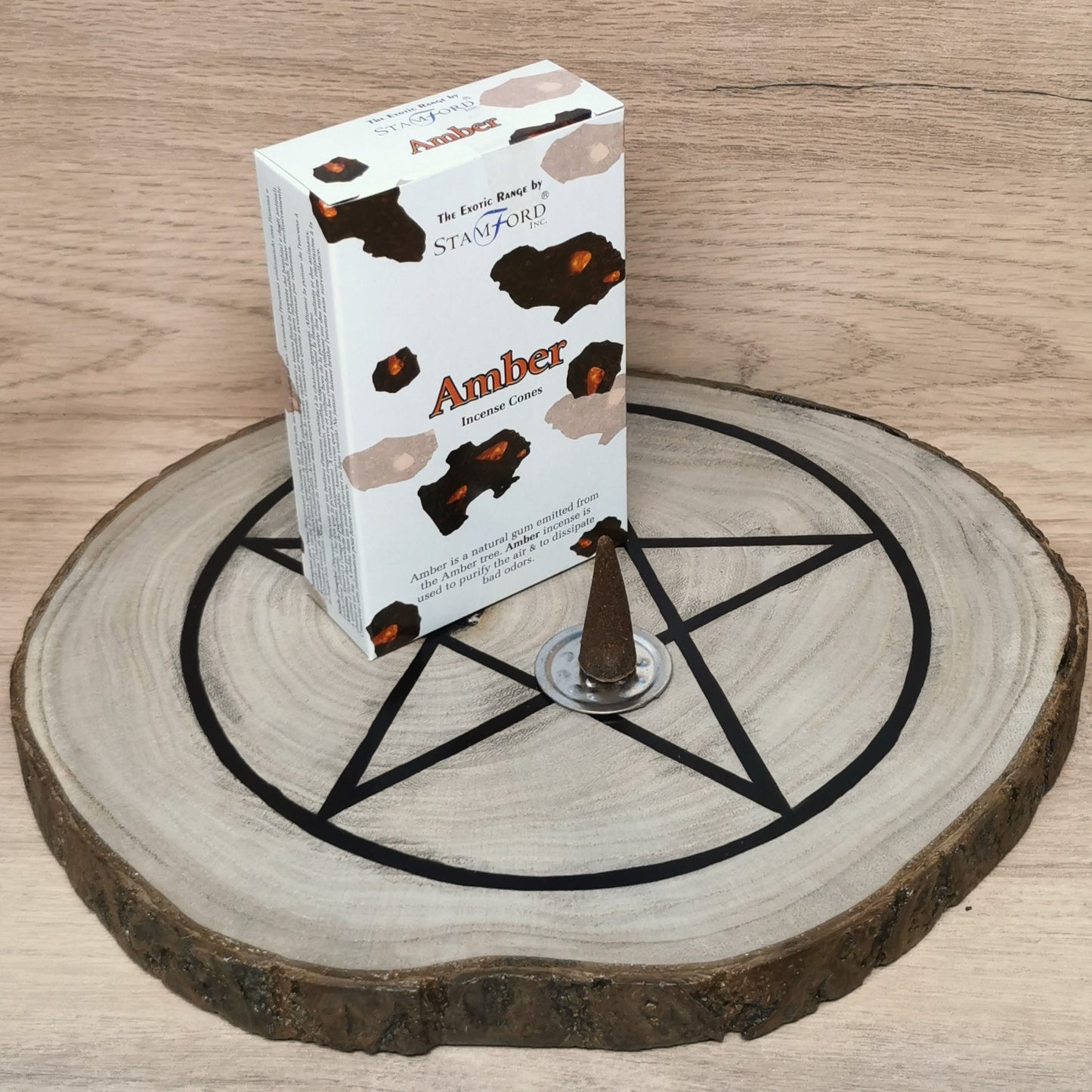 Cônes encens Stamford Premium - Ambre