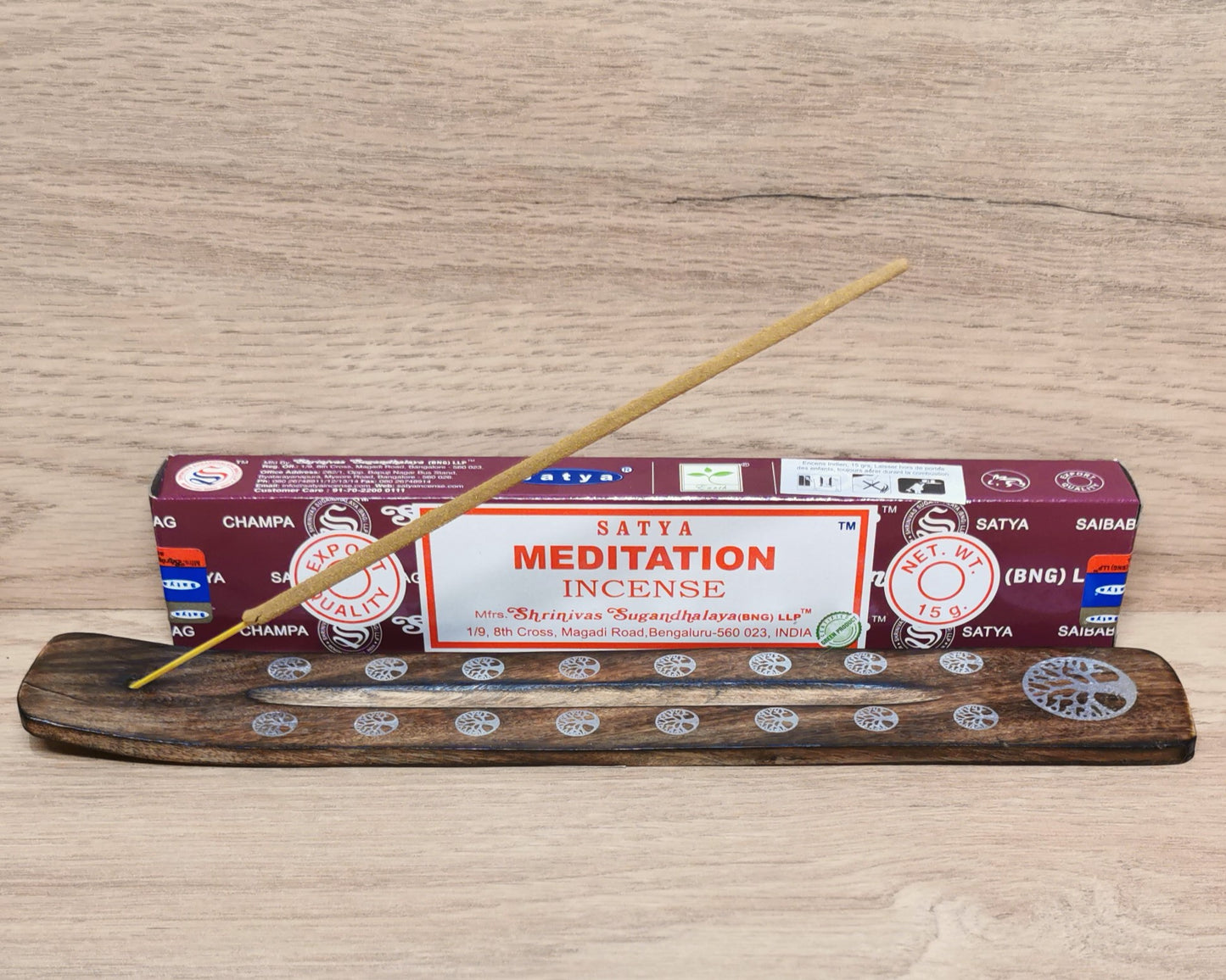 Encens SATYA 15g - Méditation - Ether et sens