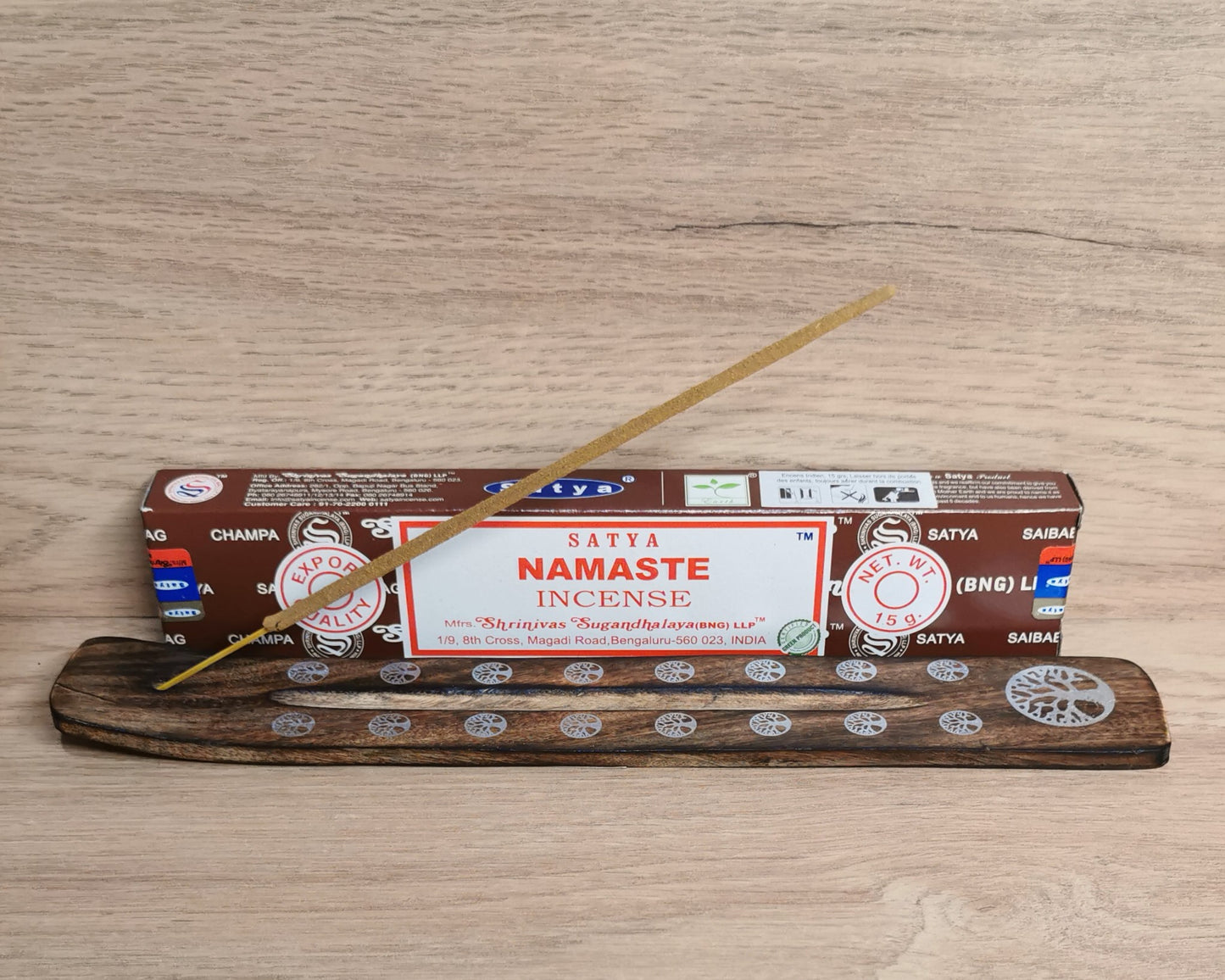 Encens SATYA 15g - Namaste - Ether et sens