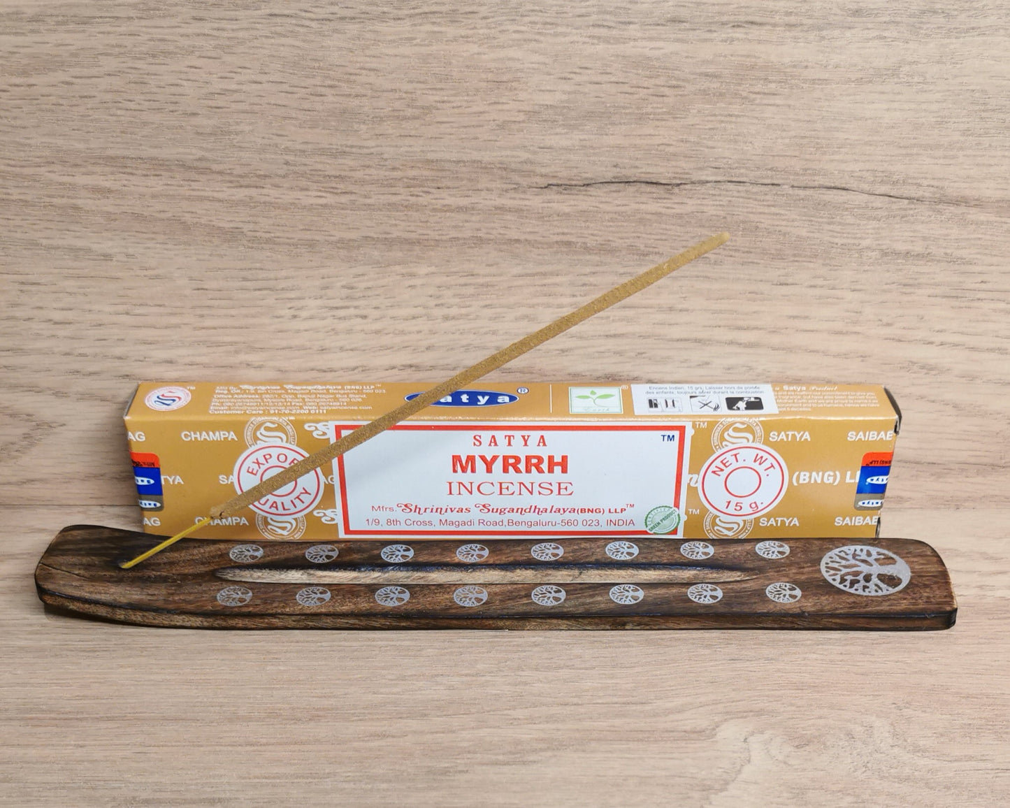 Encens SATYA 15g - Myrrhe - Ether et sens