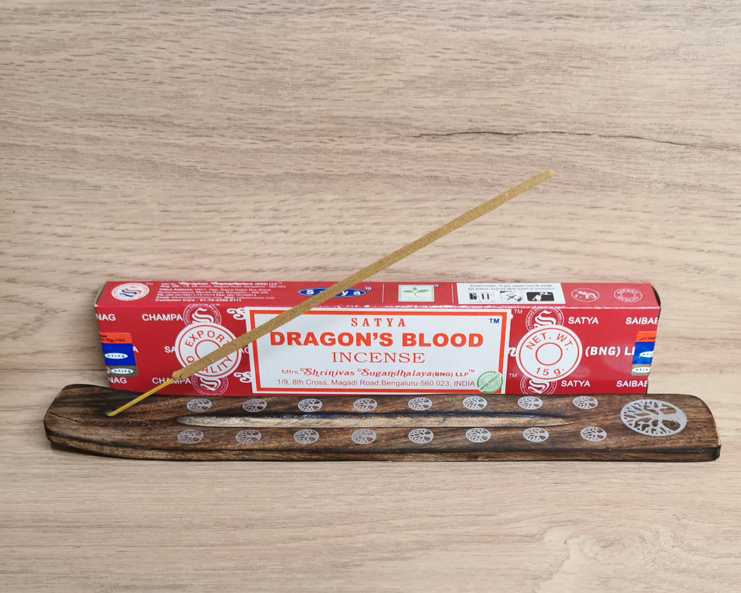 Encens SATYA 15g - Dragon Blood - Ether et sens
