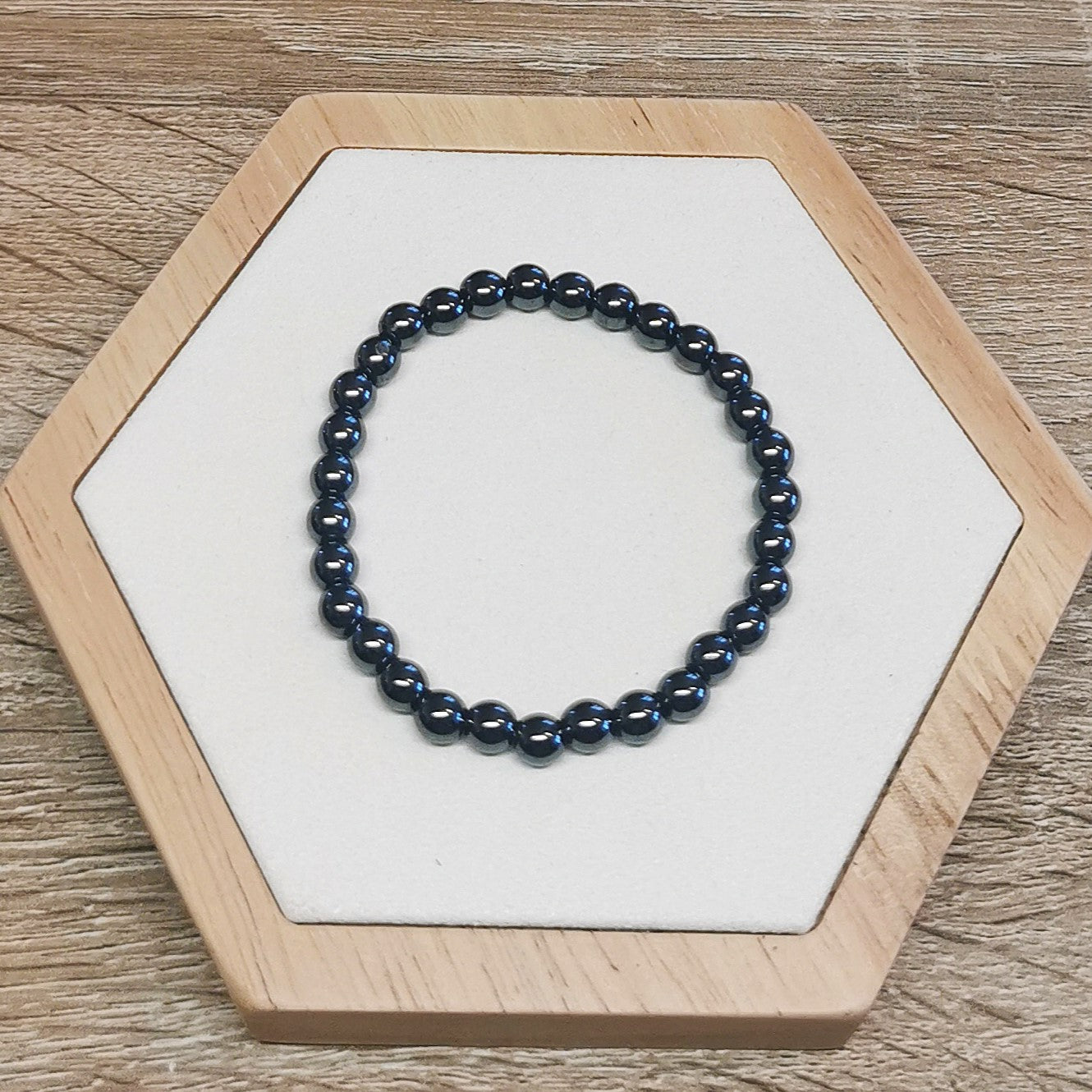 Bracelet Hématite 6mm