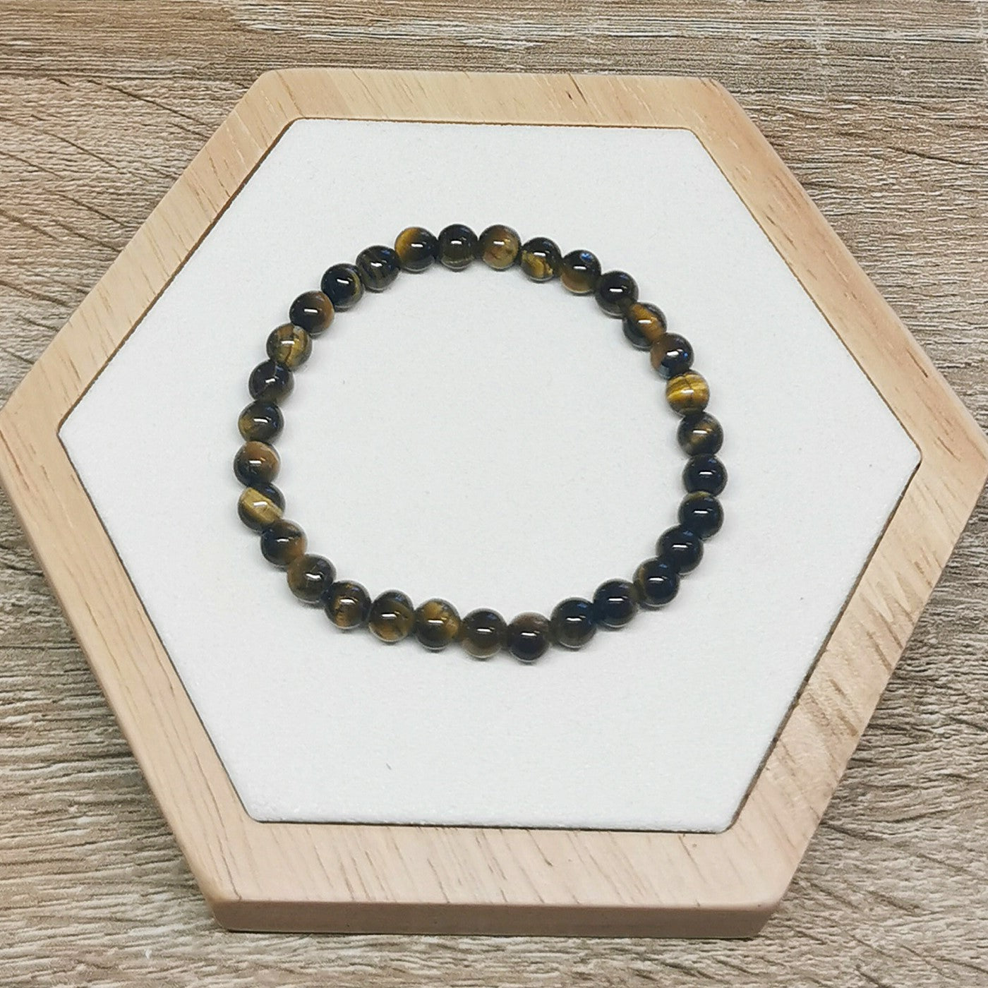 Bracelet Oeil de Tigre 6mm