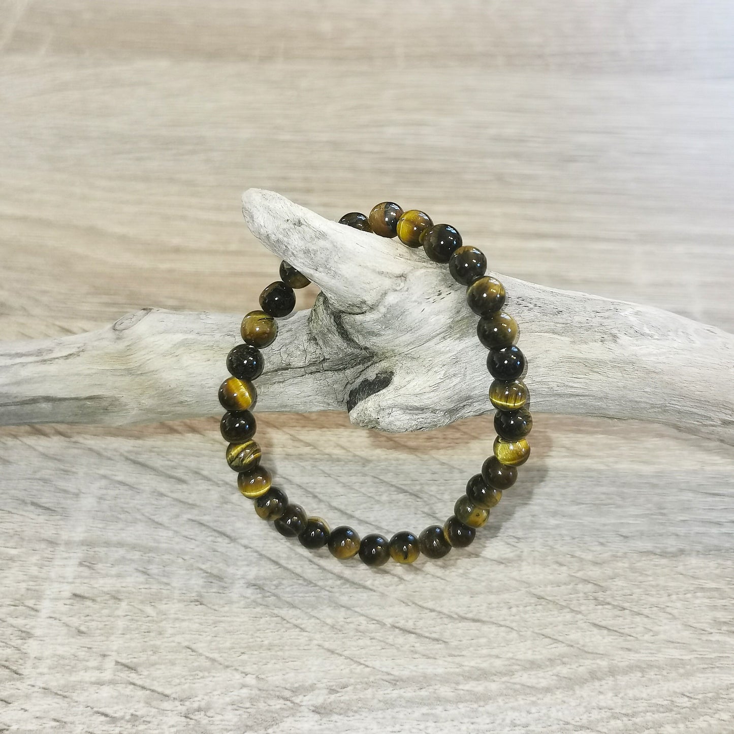Bracelet Oeil de Tigre 6mm
