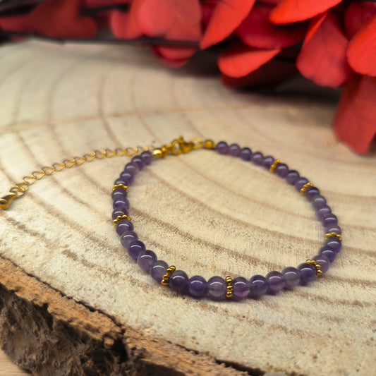 Bracelet AWEN Améthyste - Ether et sens