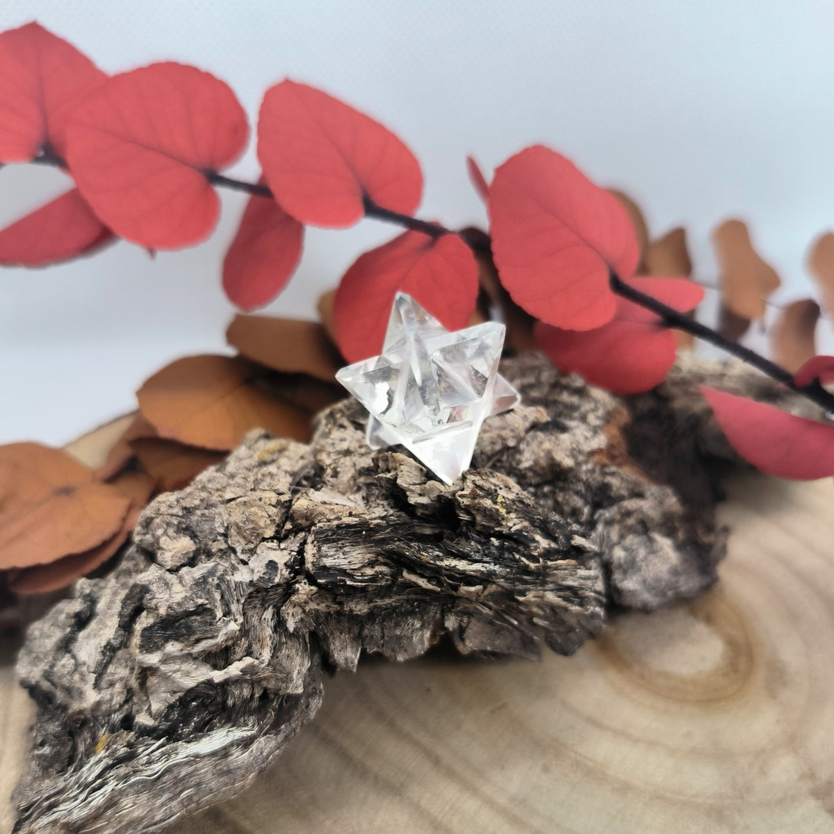 Merkaba cristal de Roche AAA - Ether et sens