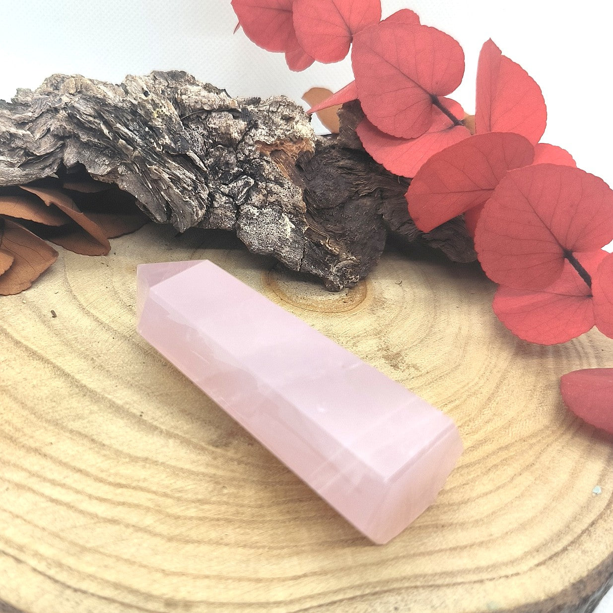 Pointe Polie Quartz Rose N°2 - 116g