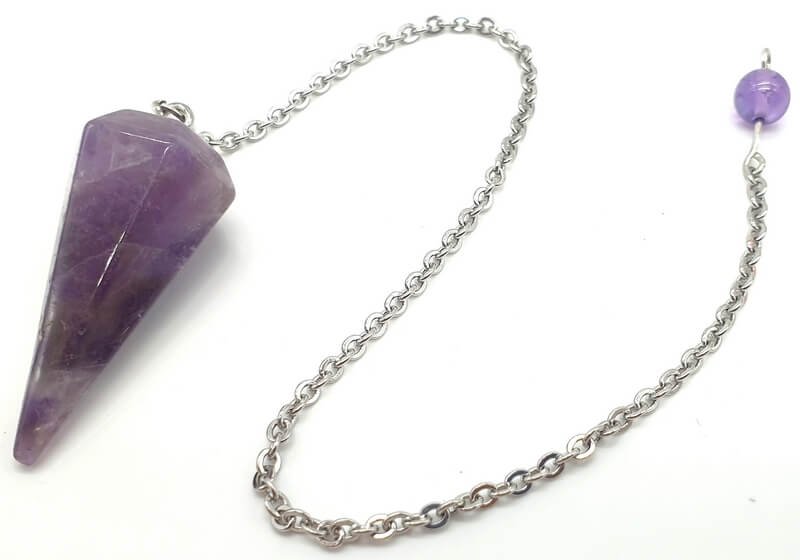 Pendule conique Améthyste 3.5cm - Ether et sens