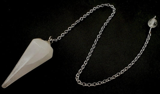 Pendule conique Cristal de Roche 3.5cm - Ether et sens