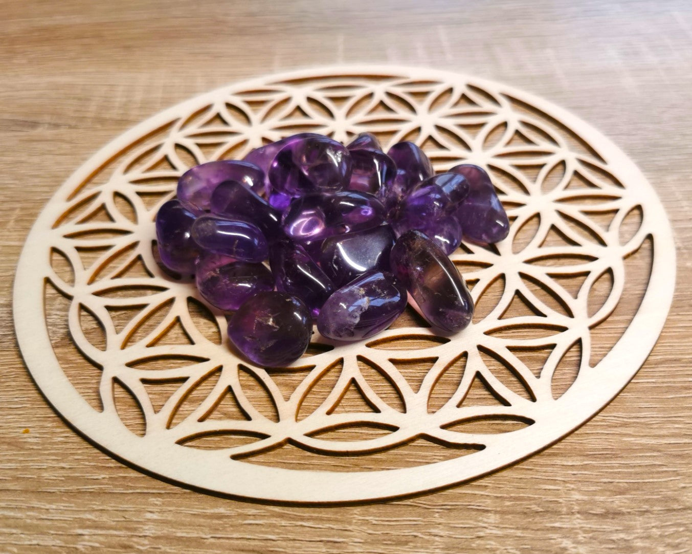 Pierre Roulée AMÉTHYSTE Qualité EXTRA - Ether et sens