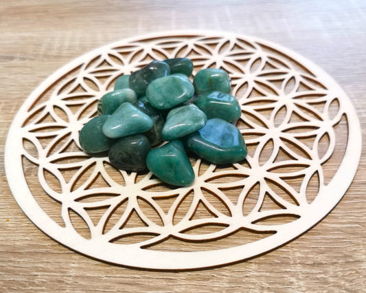 Pierre roulée AVENTURINE Qualité A - Ether et sens