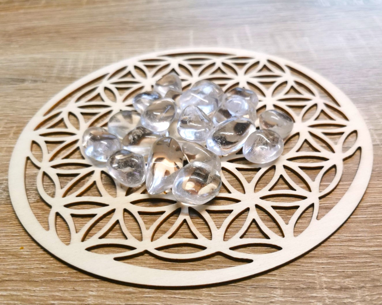 Pierre roulée CRISTAL DE ROCHE Qualité EXTRA - Ether et sens