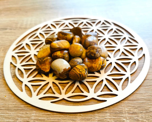 Pierre roulée JASPE PAYSAGE Qualité EXTRA - Ether et sens