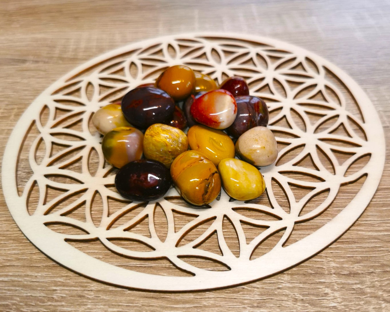 Pierre roulée MOKAÏTE Qualité EXTRA - Ether et sens