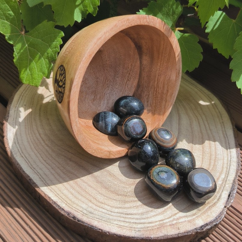 Pierre roulée OEIL DE FAUCON Qualité A+