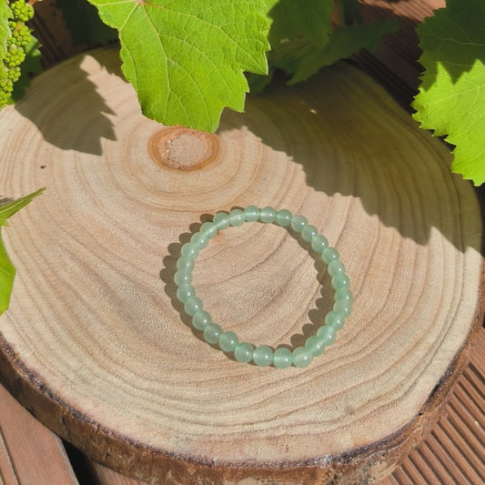 Bracelet Aventurine Verte 6mm