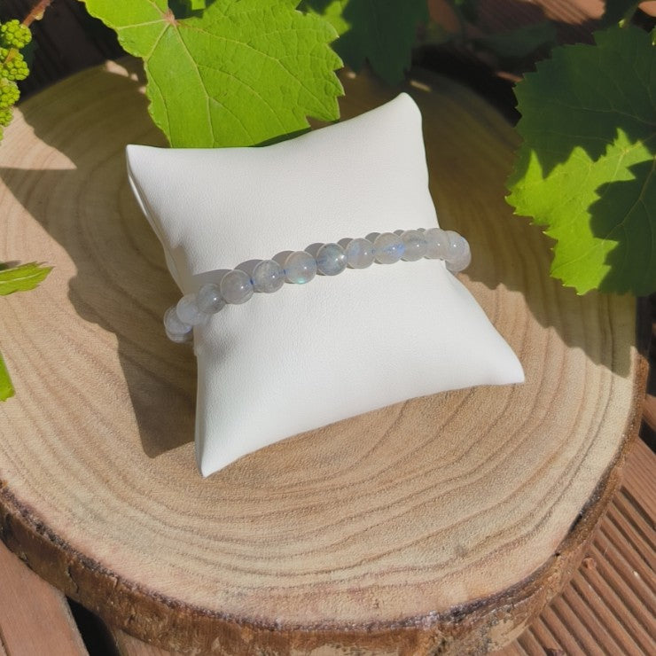 Bracelet LABRADORITE qualité 'AA' 6mm