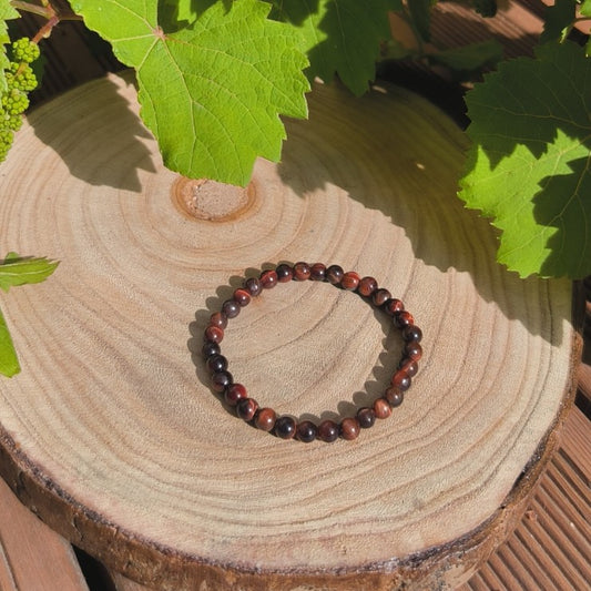 Bracelet Oeil de Taureau 6mm