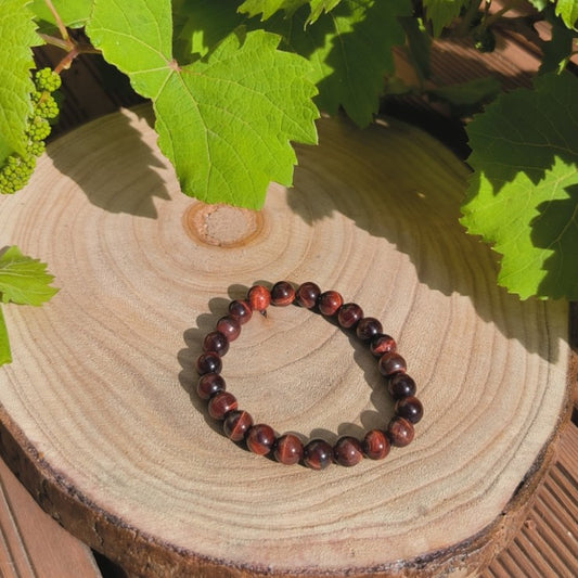 Bracelet Oeil de Taureau 8mm