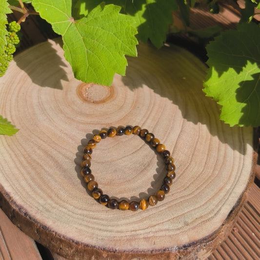 Bracelet Oeil de Tigre 6mm