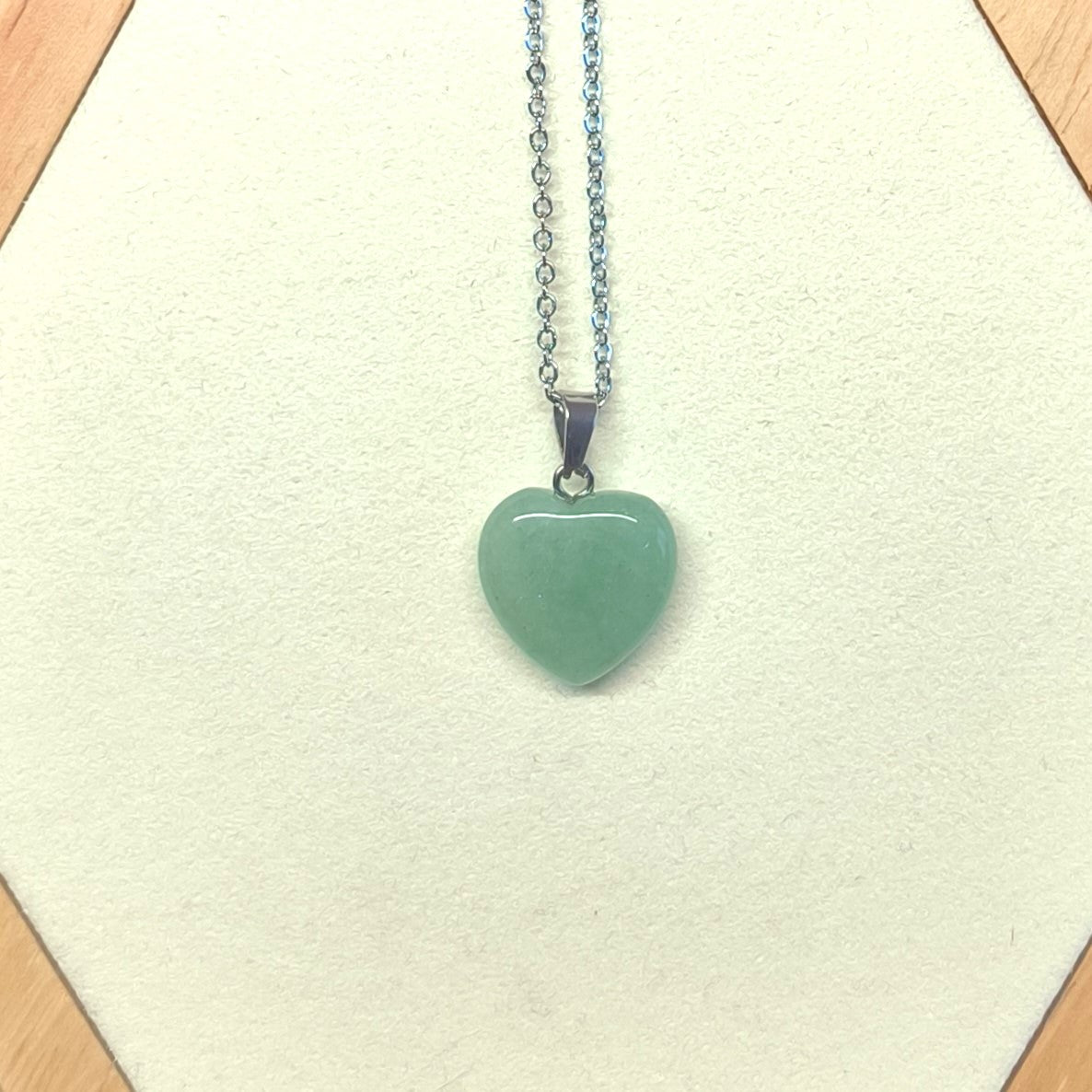 Pendentif Cœur AVENTURINE